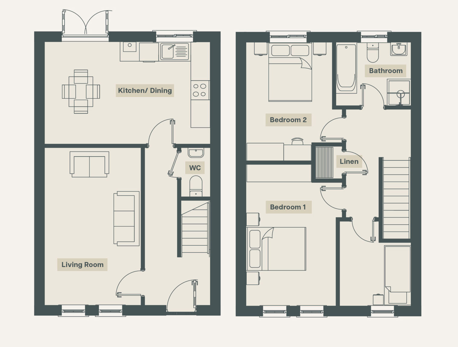 Oliver Floorplans
