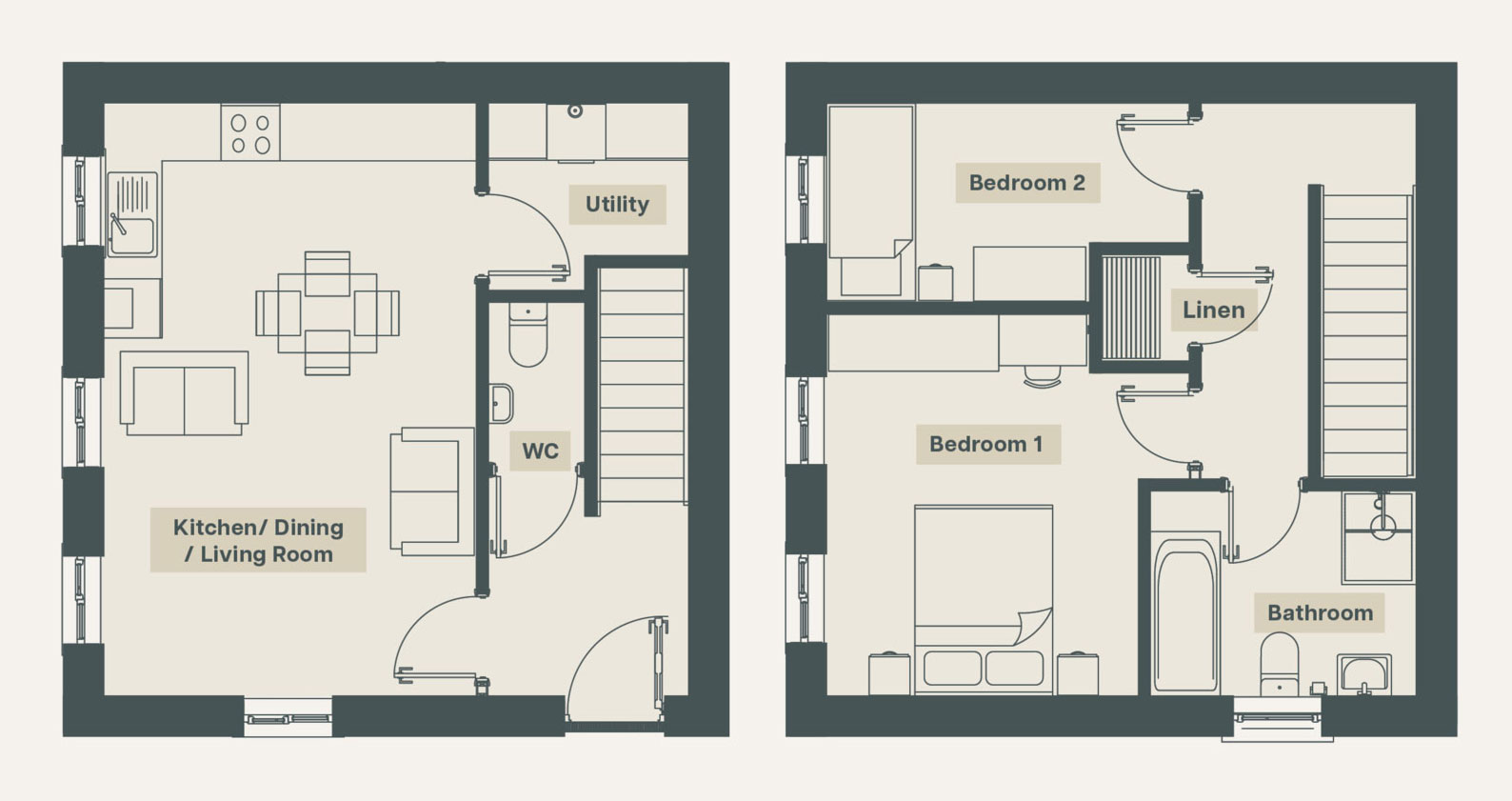 Oliver Floorplans